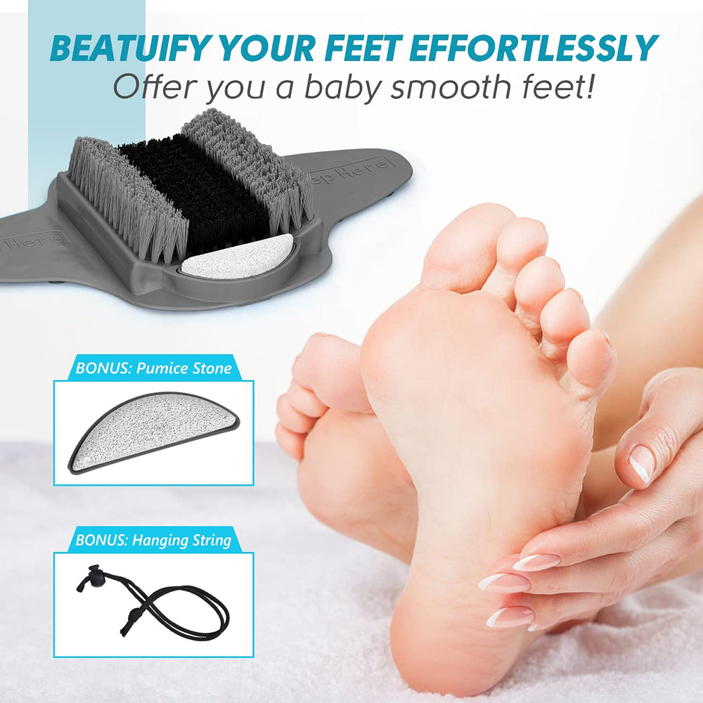 BESKAR bonus pumice stone included with scrubber