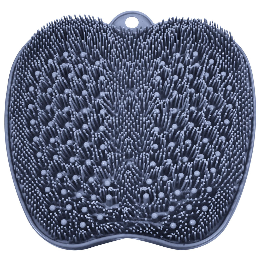 BESKAR Shower Foot Scrubber Mat bristles deep clean feet during showers