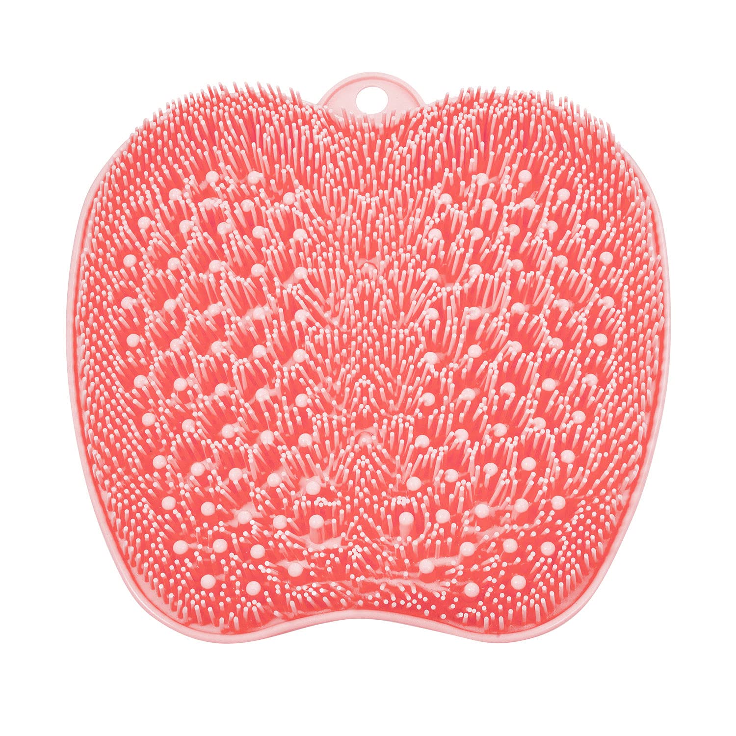 BESKAR XL foot scrubber mat bristles close-up for deep cleansing and massage.