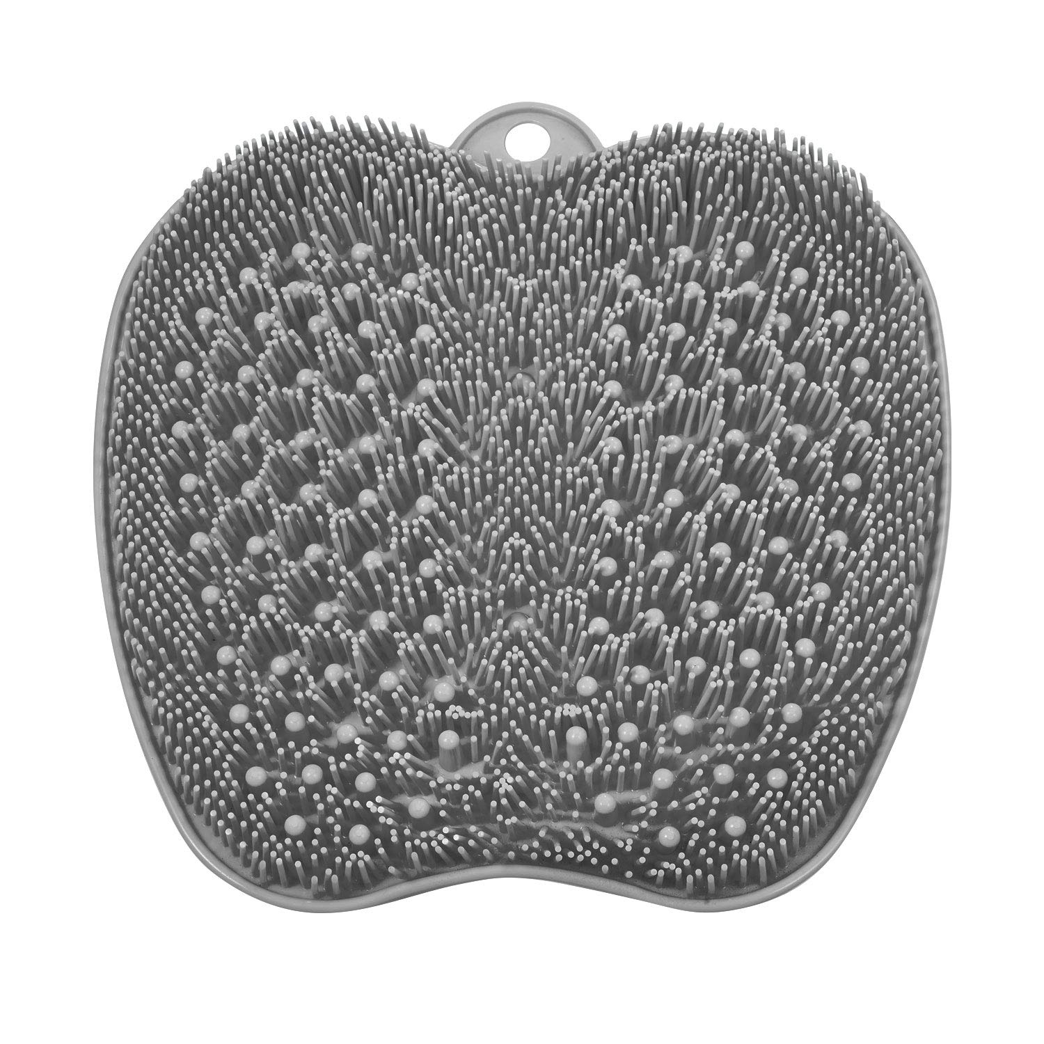 Beskar XL foot scrubber mat in shower highlights its large surface for effortless foot cleaning