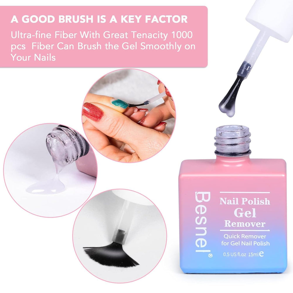 BESNEL nail nutrition pen shown for nourishing nails during remover use