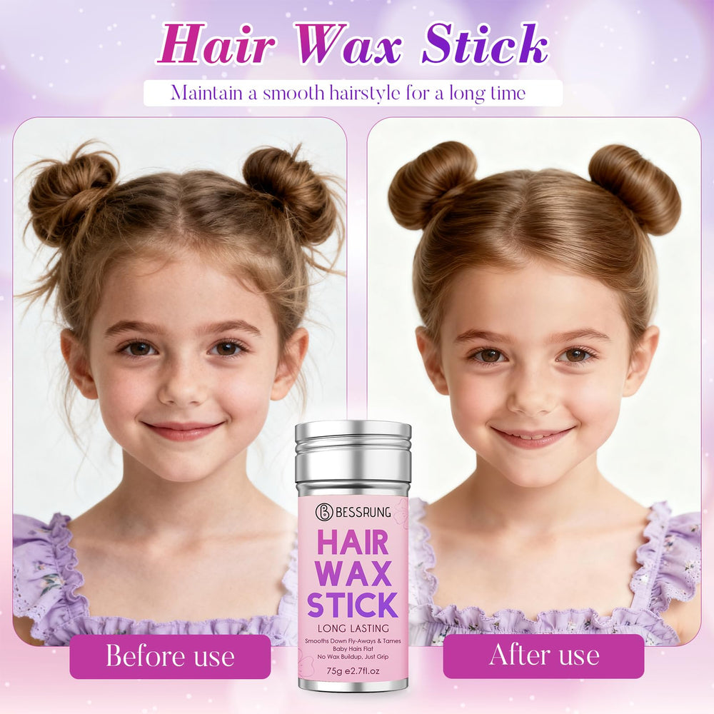 Bessrung long-lasting hair wax stick to tame frizz