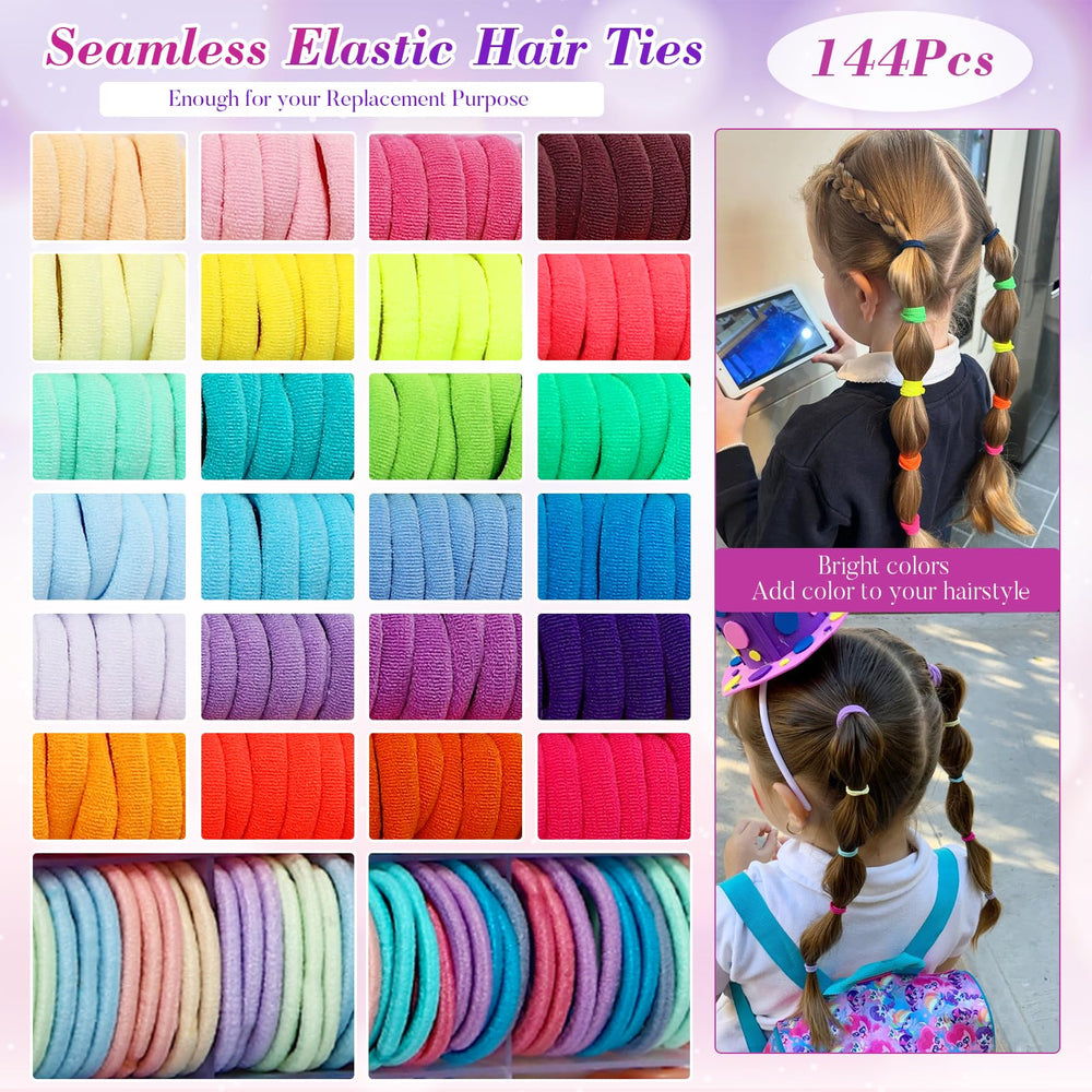 Bessrung seamless thick ties with 24 colors for versatile daily looks