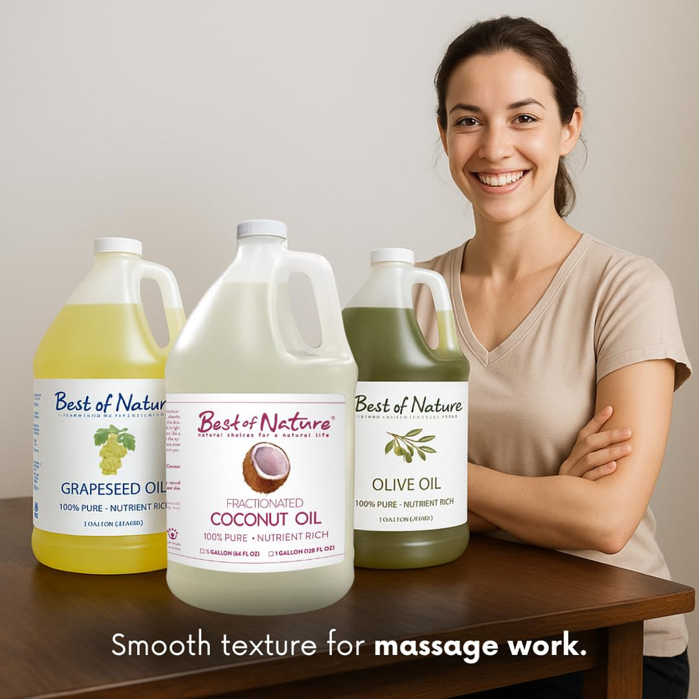 Best of Nature carrier oil used as a base for essential oil blends.