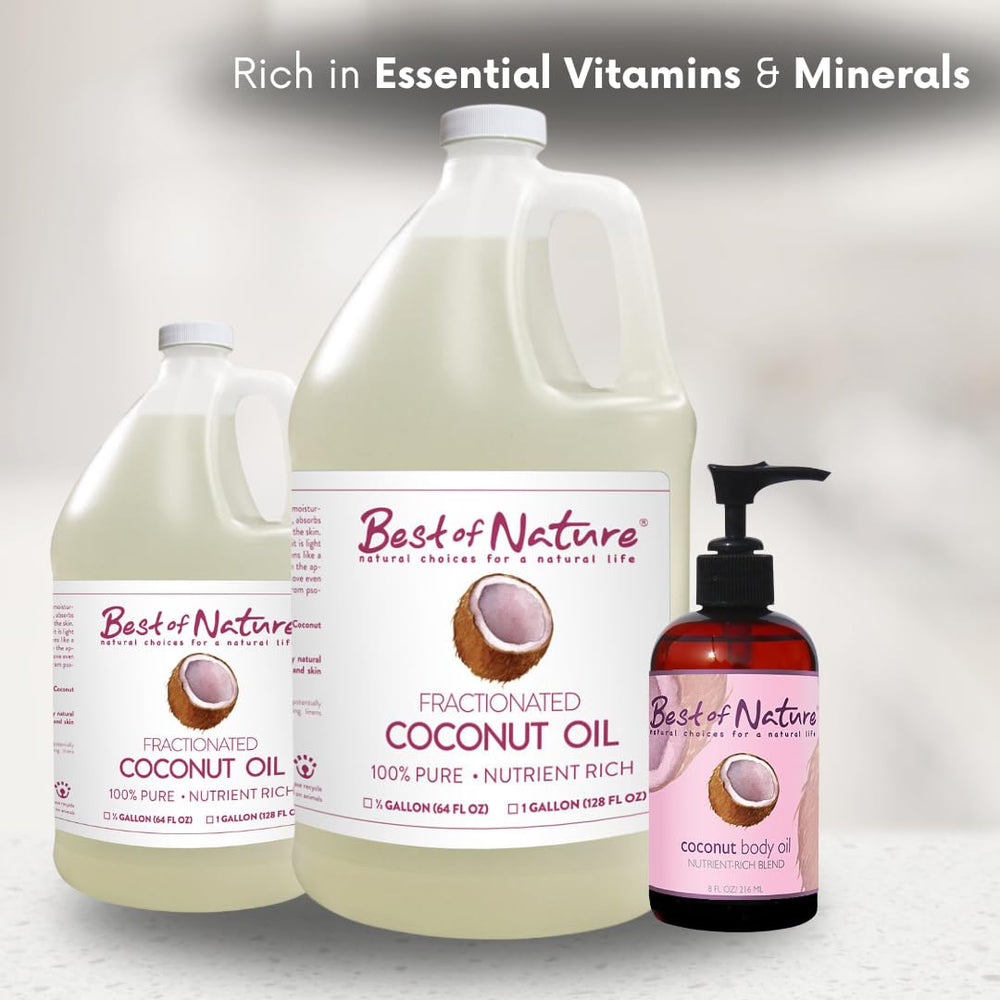 Best of Nature makeup remover coconut oil showing gentle cleansing use case.