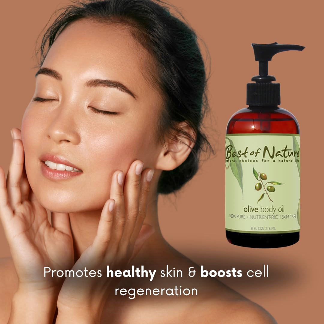 Best of Nature Olive Oil massage glide enables long-lasting slip.
