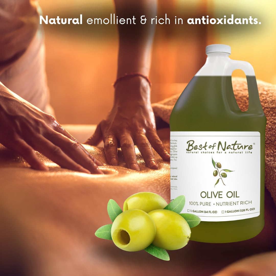 Best of Nature Olive Oil USA-made batch shows handmade authenticity.