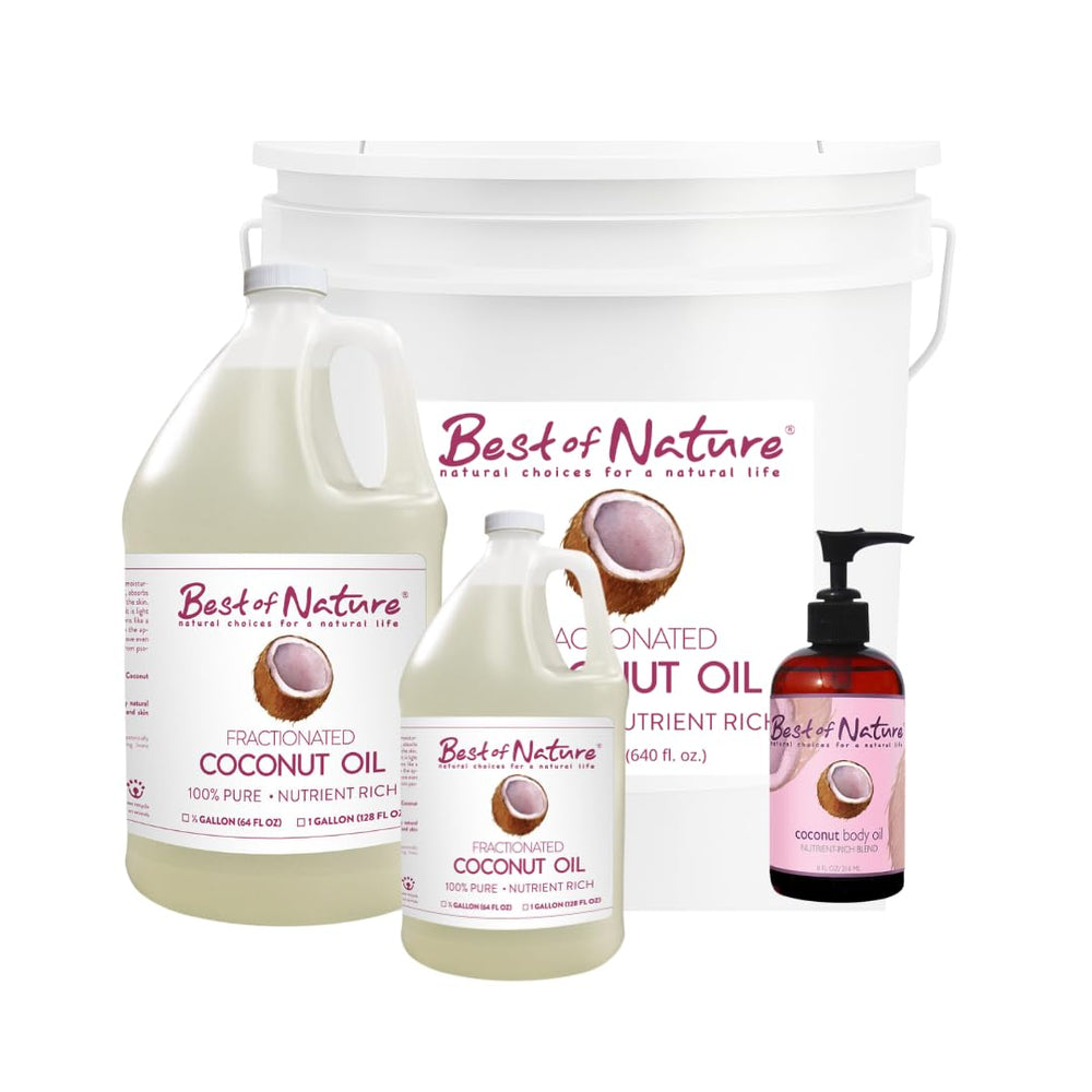 Best of Nature skin and hair care application showing versatile use.
