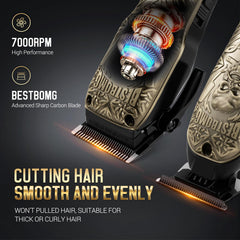 BESTBOMG BS-807E metal body closeup highlights durability and heat management.