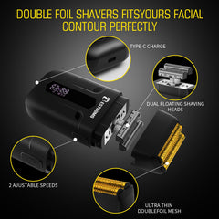 BESTBOMG BS-808A metal-body closeup emphasizes durable, heat-dissipating construction.