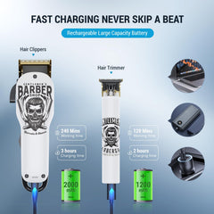 BESTBOMG Travel carry bag with clippers for on-the-go grooming