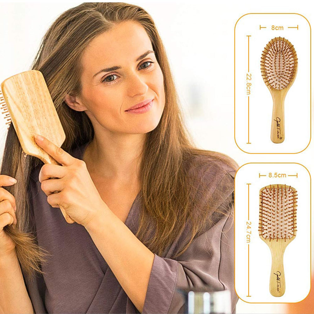 BestFire large air cushion brush providing gentle scalp massage and balanced pressure.