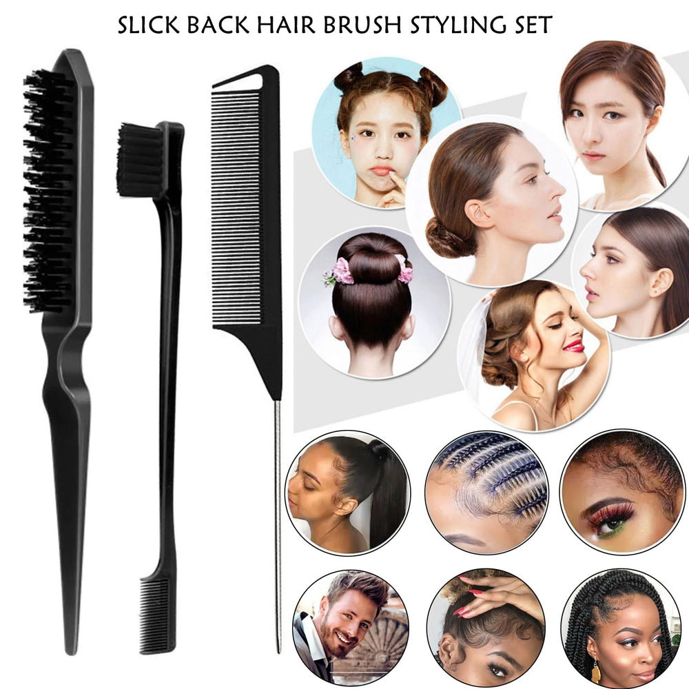BestLand bristle brush styling tool for even product distribution and shine.
