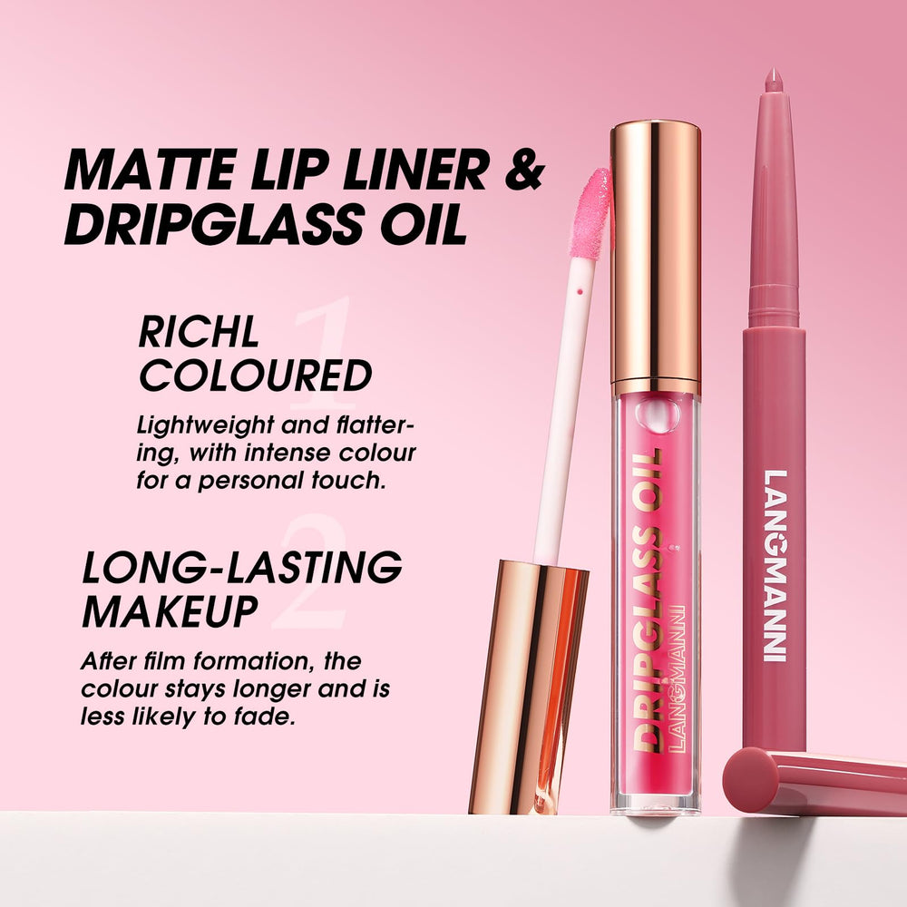 BestLand lip kit six shades closeup: nude to red range