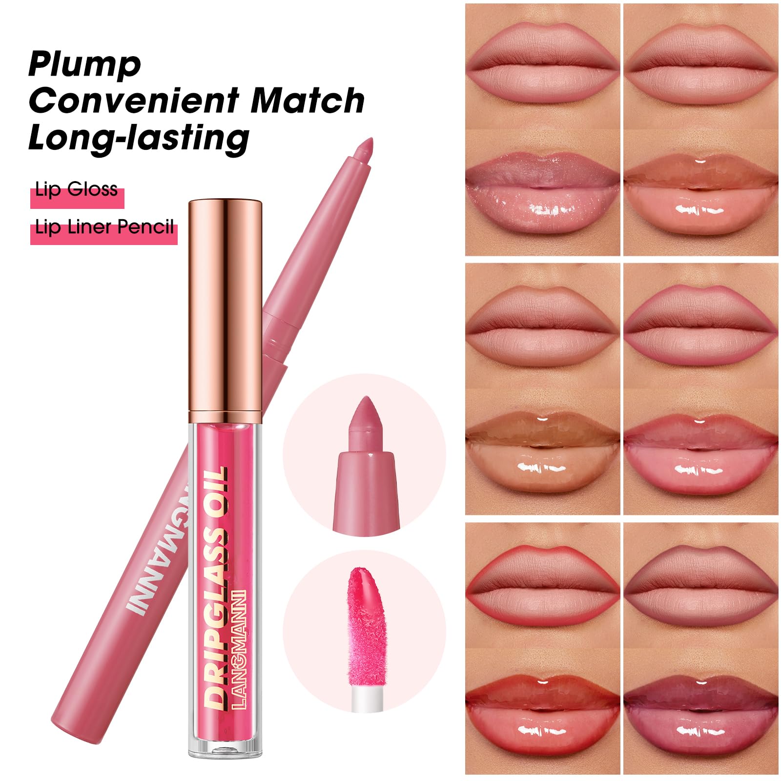 BestLand lip oil gloss sheen: weightless shine with hydration