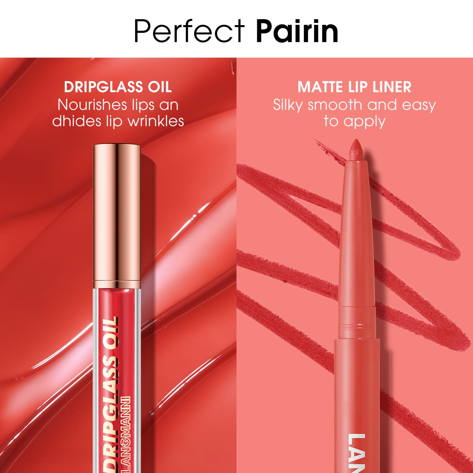 BestLand lip oil hydration test: soft, plump-looking lips