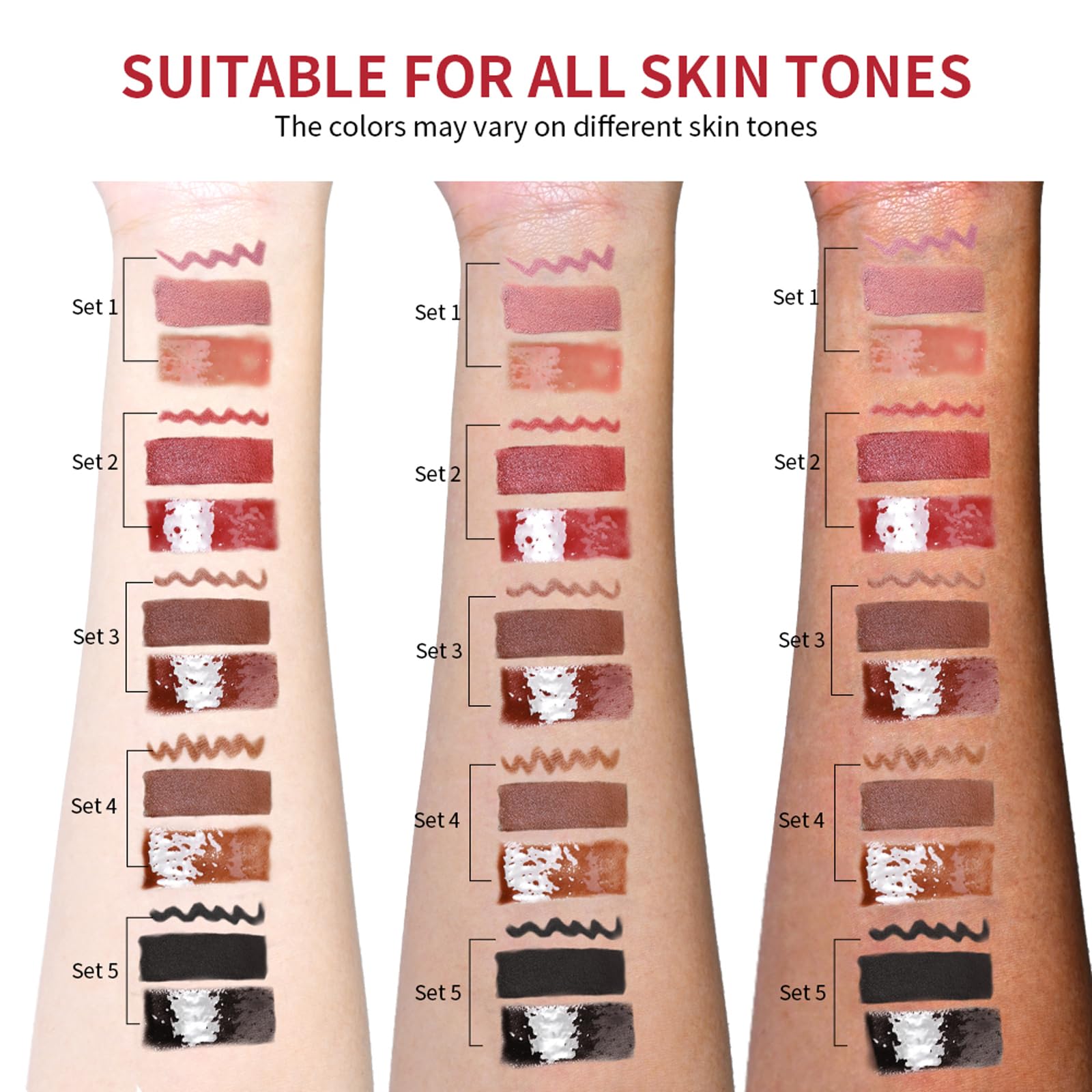 BestLand lipkit-longwear-cream transfer-proof color through busy days