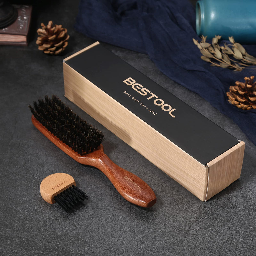BESTOOL bristles distribute oils for natural shine and reduced frizz