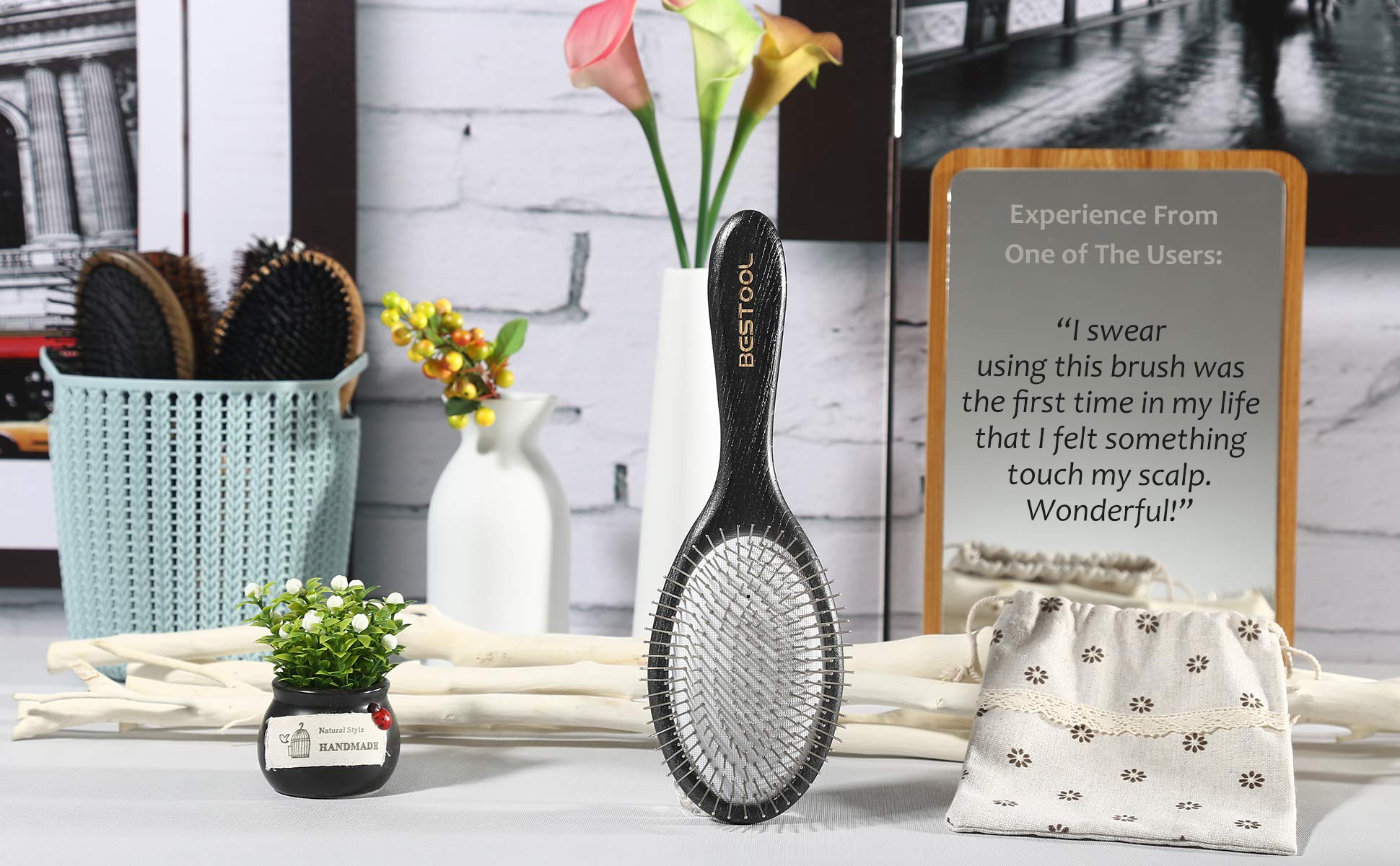 BESTOOL suitable for women, men, and kids for easy detangling