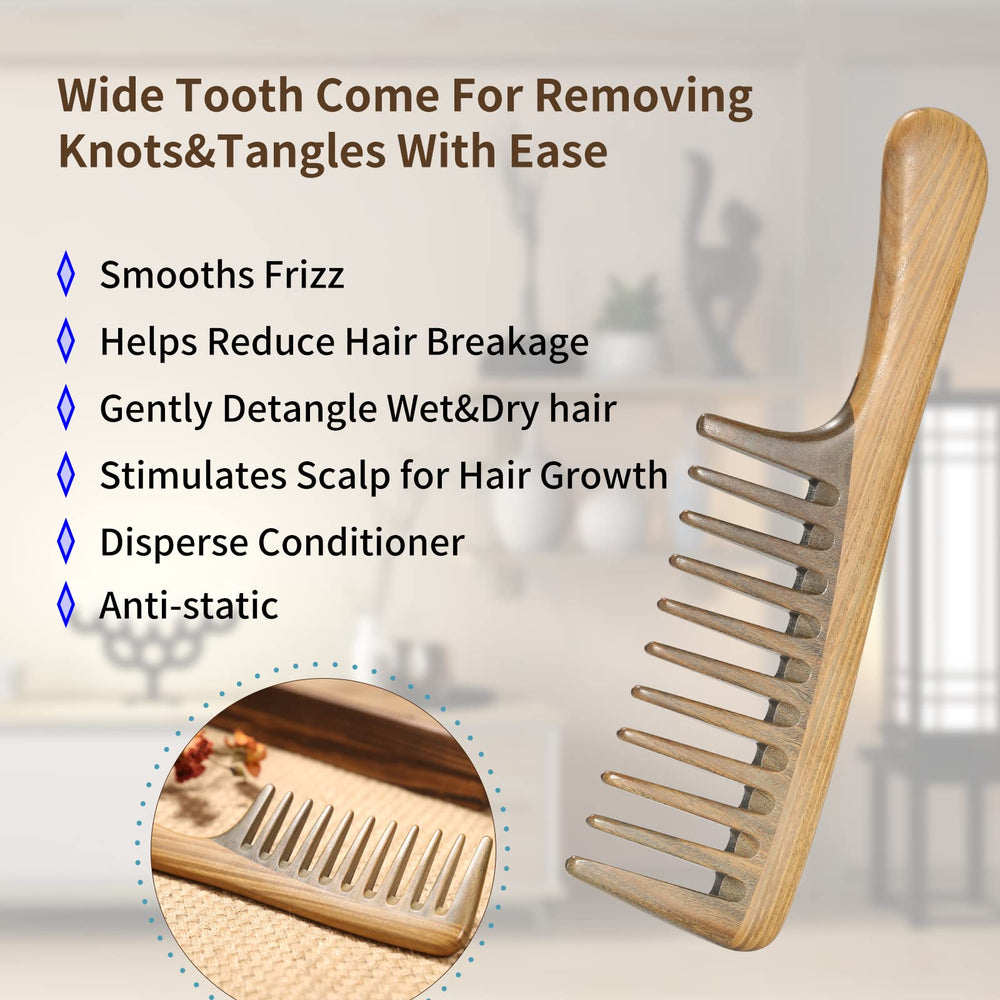 BESTOOL scalp-spa design with thicker pins and wider gaps nourishes the scalp