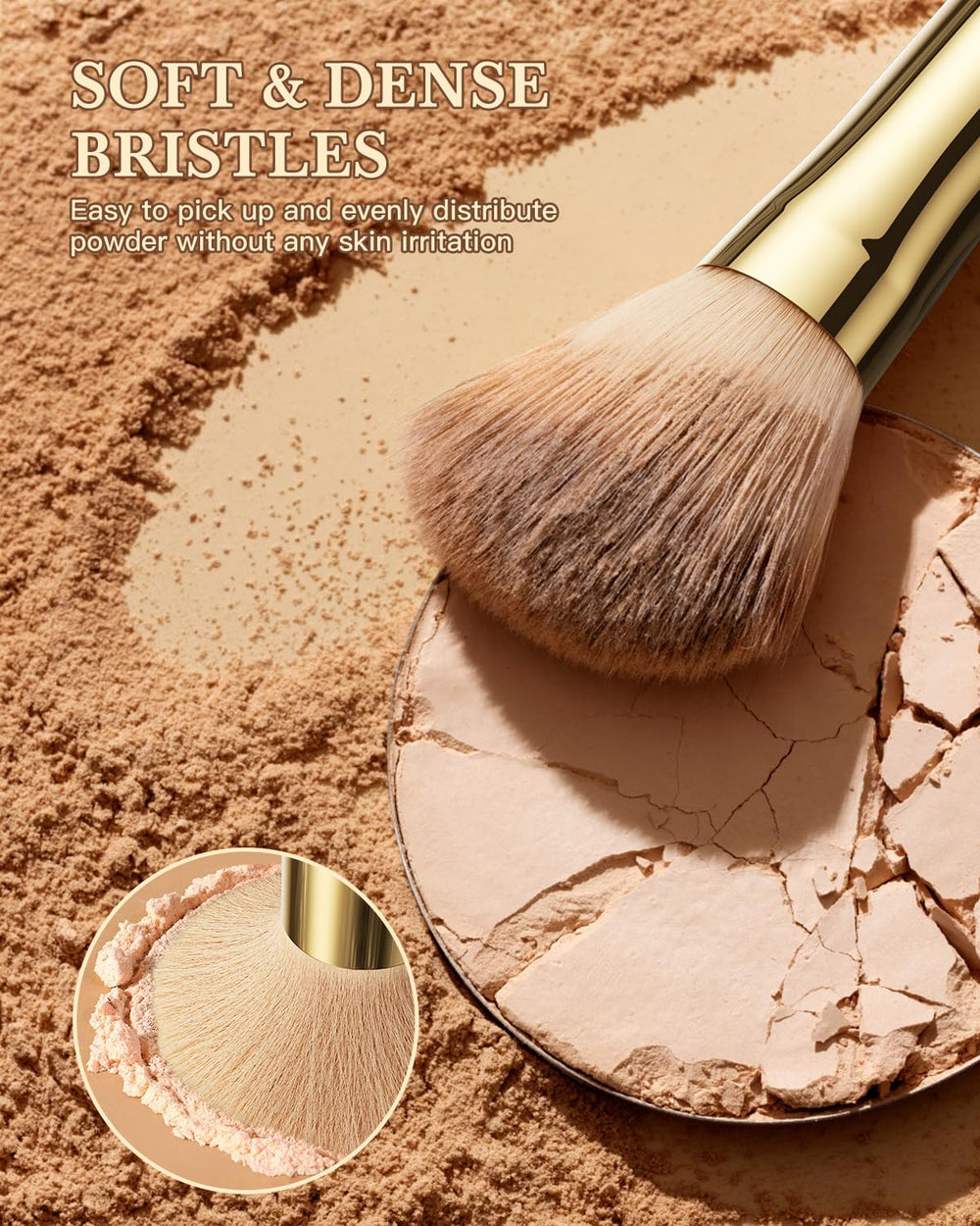 BESTOPE PRO blush brush for natural flush and seamless color