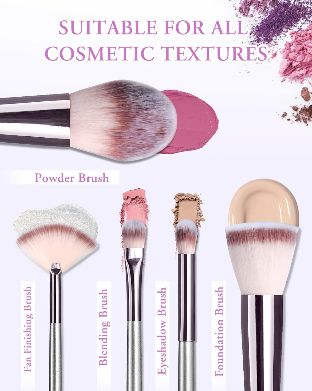 BESTOPE PRO LED mirror rotates 360 degrees for precise makeup visibility