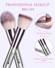 BESTOPE PRO soft dense bristles ensure smooth powder pickup