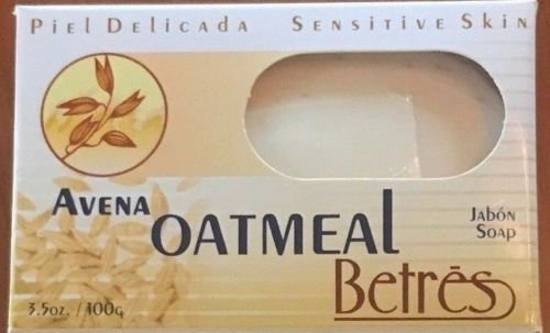 Betres Avena Oatmeal Bar Soap packaging image shows value in a 2-pack.