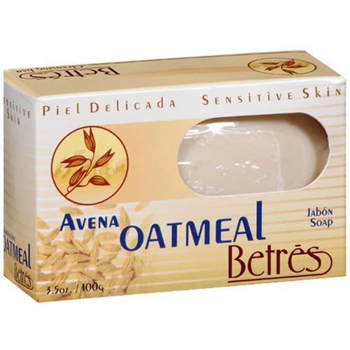 Betres Avena Oatmeal Bar Soap soft-skin detail image conveys comfortable, non-irritating wash.