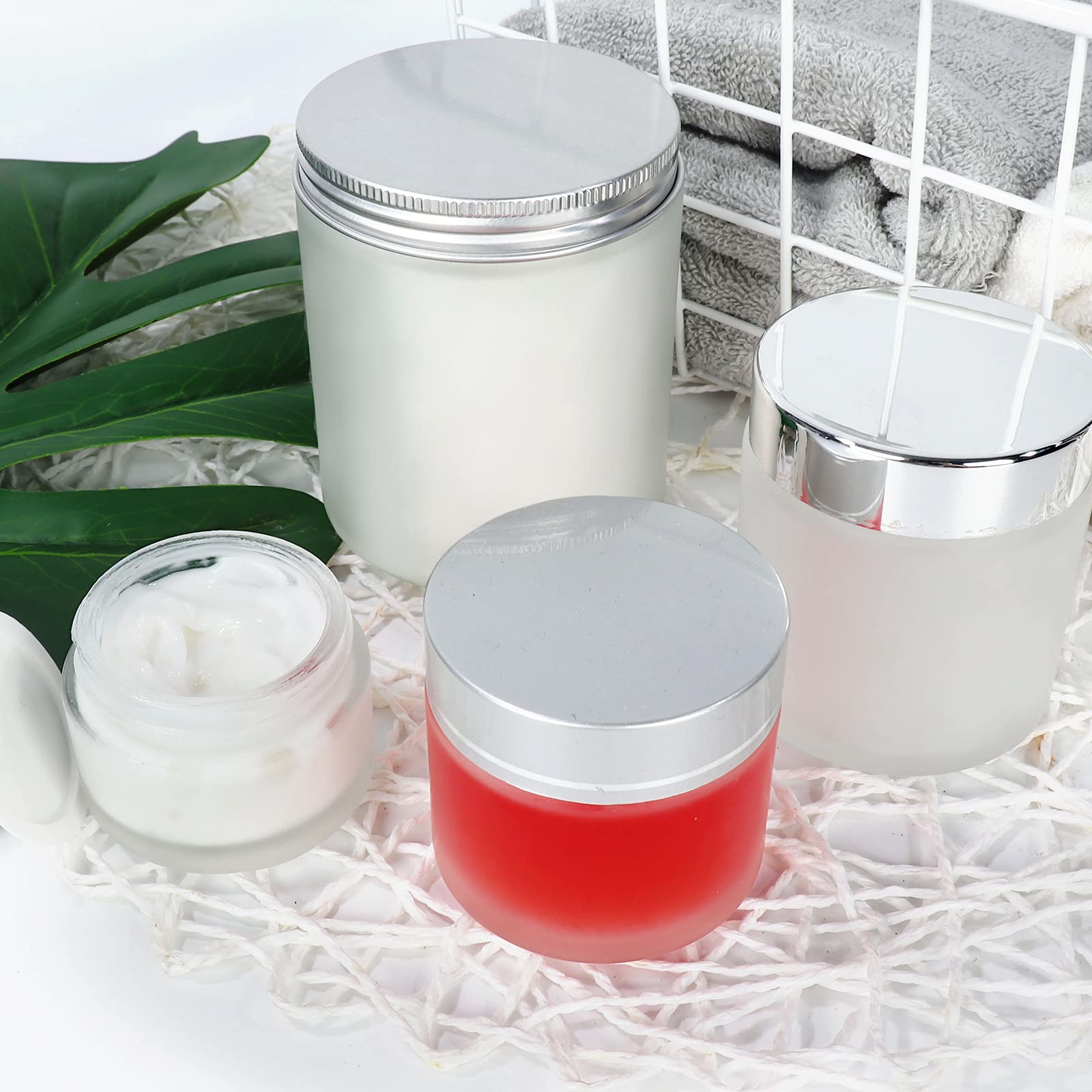 Betrome 15-pack jars suitable for cosmetics, balms, or small-batch products