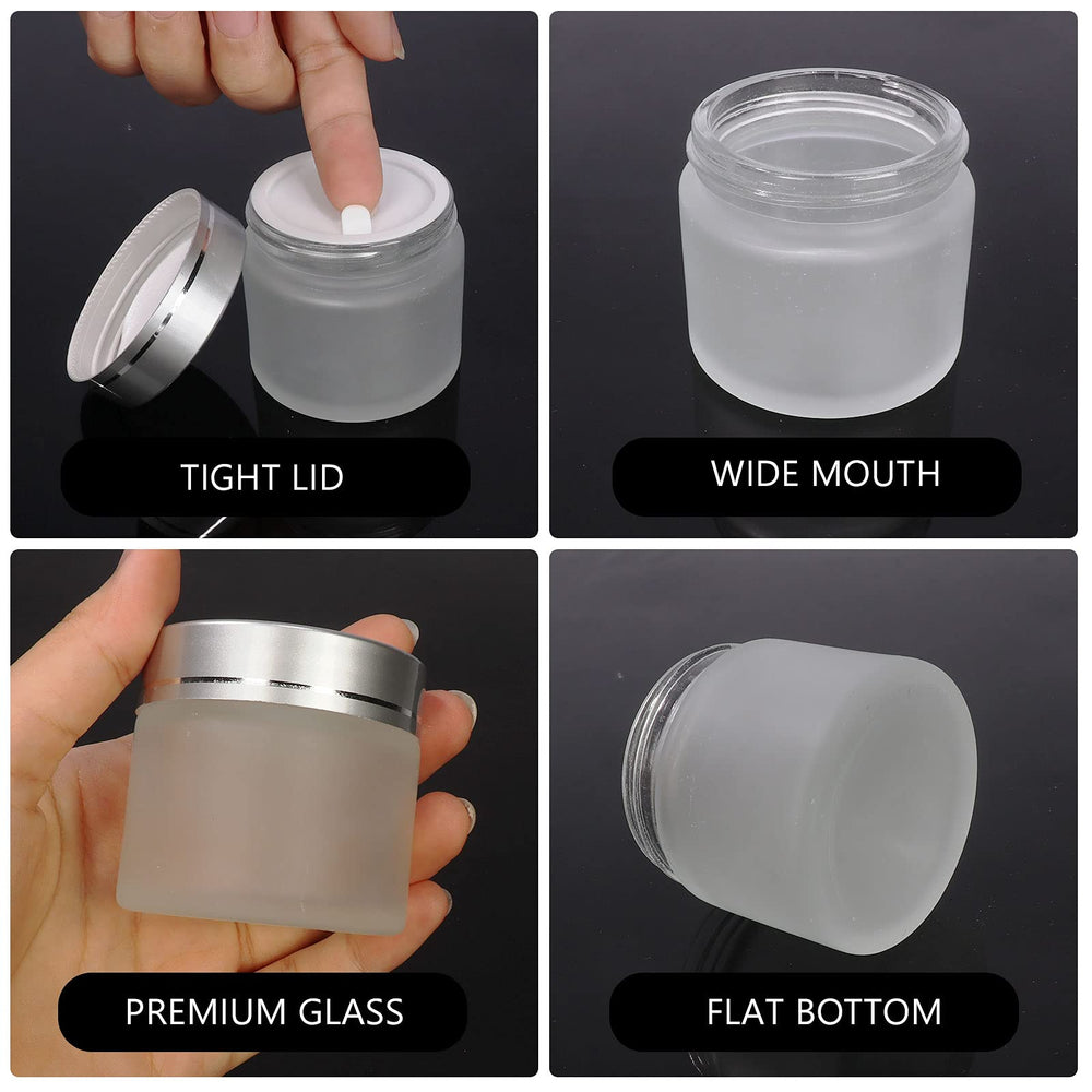 Betrome travel-friendly glass jars ideal for on-the-go routines