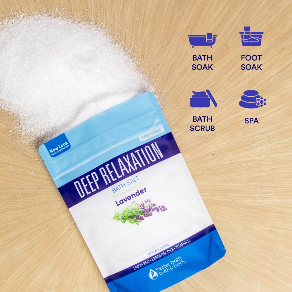 Better Bath Better Body BPA-free pouch seal preserves freshness and convenient storage.