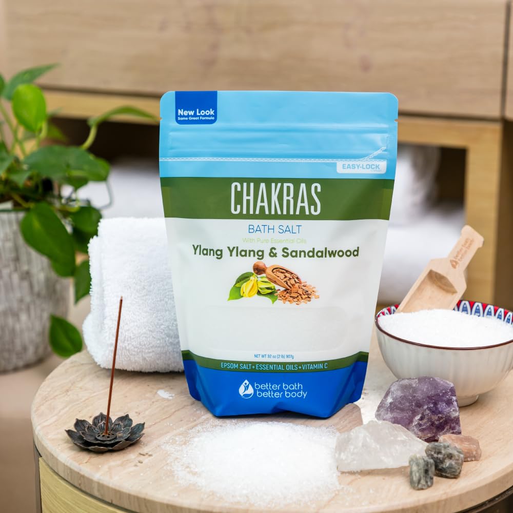 Better Bath Better Body chakras bath salt eucalyptus frankincense immersion mood.