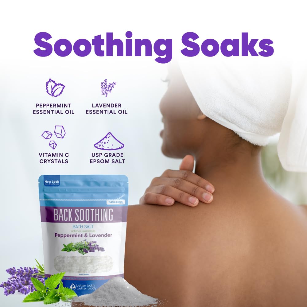 Better Bath Better Body USA-made formula using natural ingredients for trusted bath soaks.