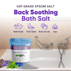 Better Bath Better Body vitamin C crystals dissolving in water for a bright, refreshing bath.