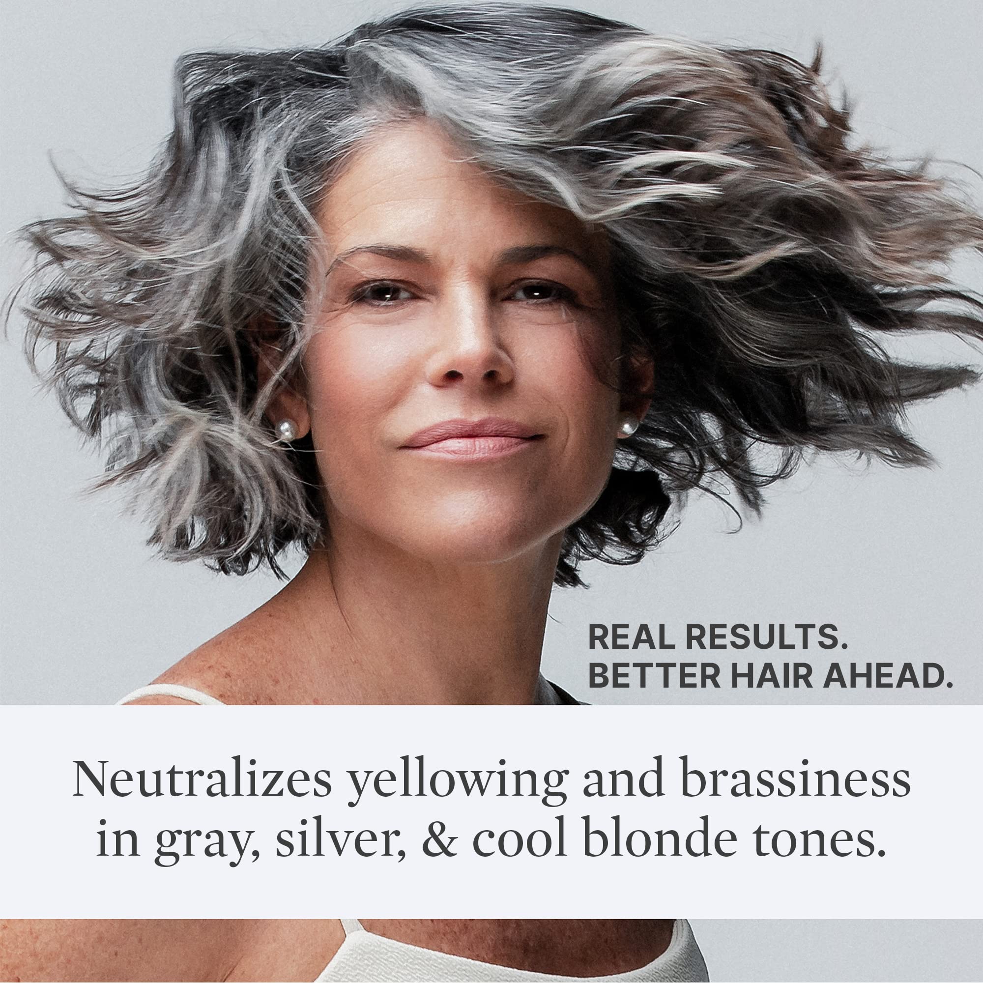Better Not Younger Silver Lining closeup texture reveals creamy butter for silky hair.