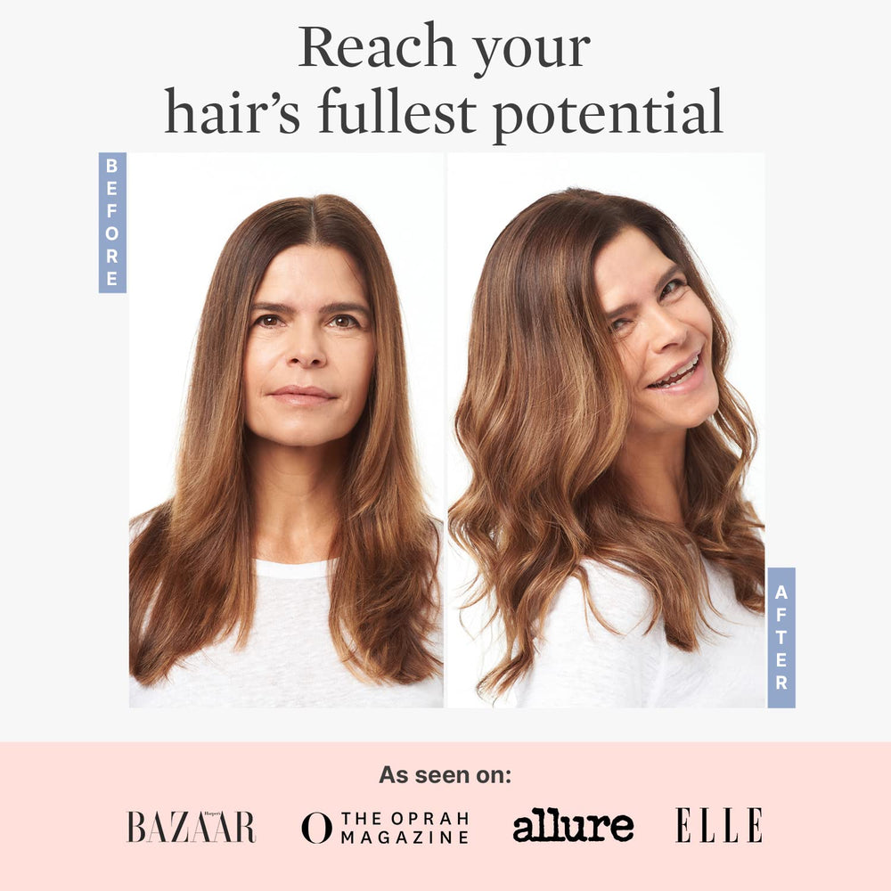 Better Not Younger Wake Up Call conditioner gives glossy hair result after use.