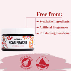 Better Shea Butter Cocoa Butter Cream tube closeup emphasizing natural moisturizing formula