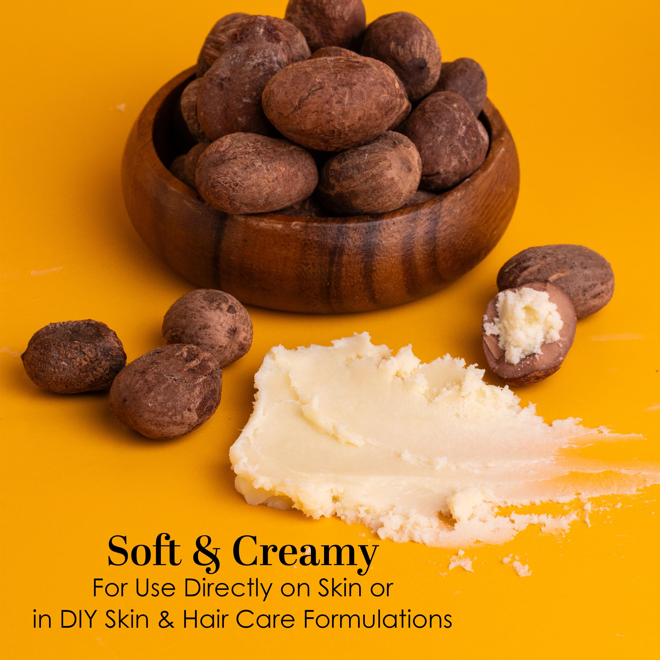 Better Shea Butter DIY skincare ingredient image suggests versatile base for whipped lotions.