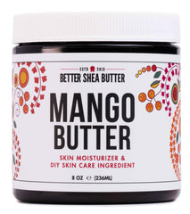 Better Shea Butter Mango Butter jar close-up showcasing rich moisture for skin and hair