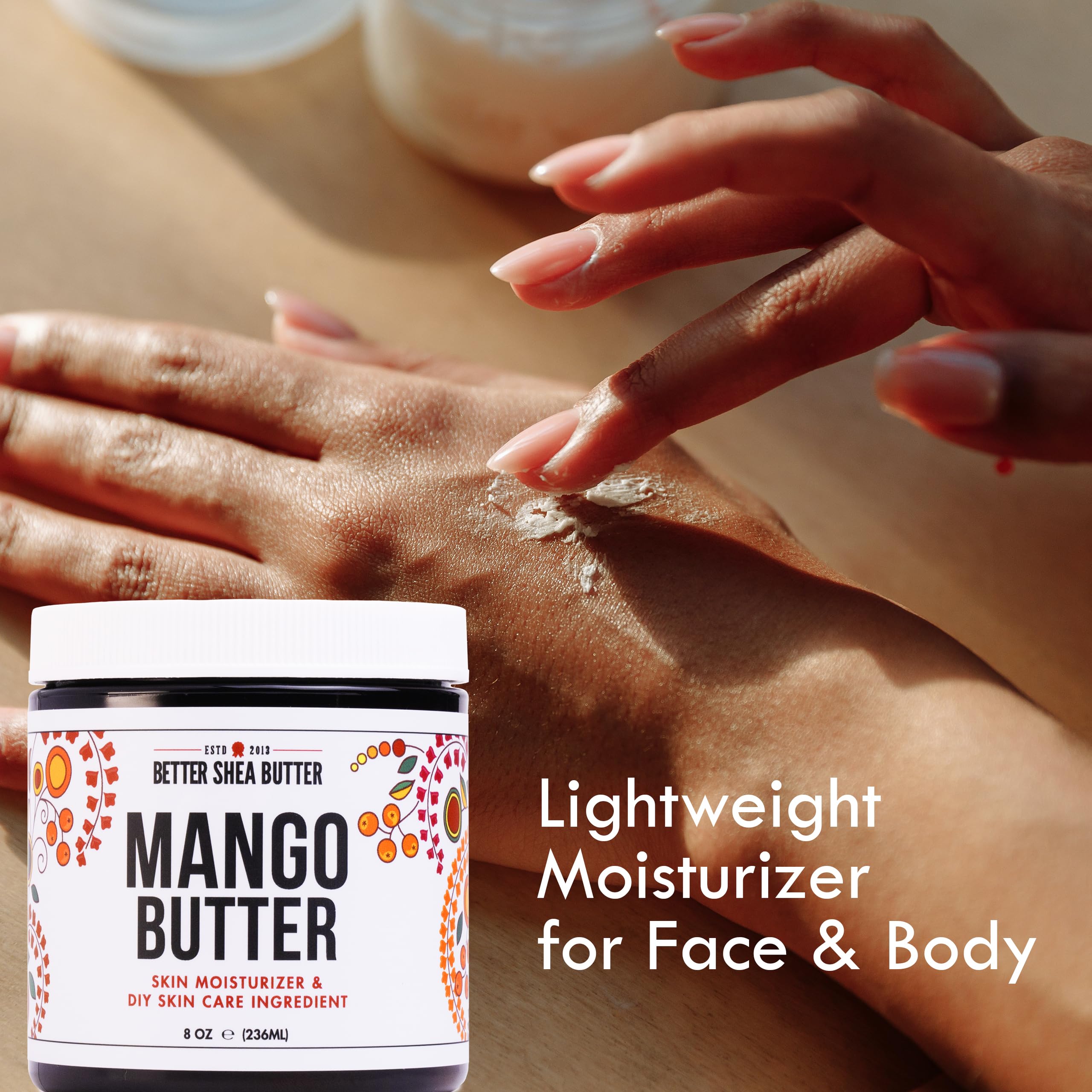 Better Shea Butter Mango Butter pour: smooth texture ideal for DIY body butters