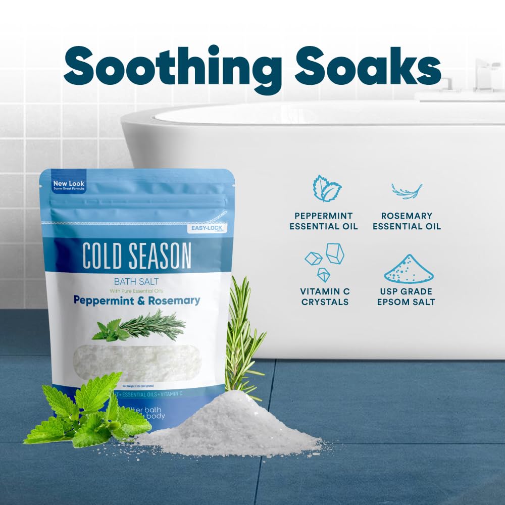 Better Bath Better Body Bath-time ambience scene for a calming cold-season ritual