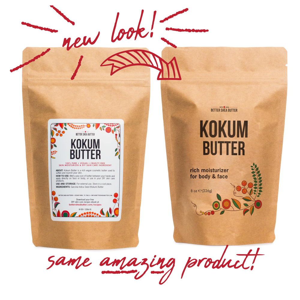 Better Shea Butter Kokum Butter hair leave-in image shows shine and smooth ends with tiny amounts