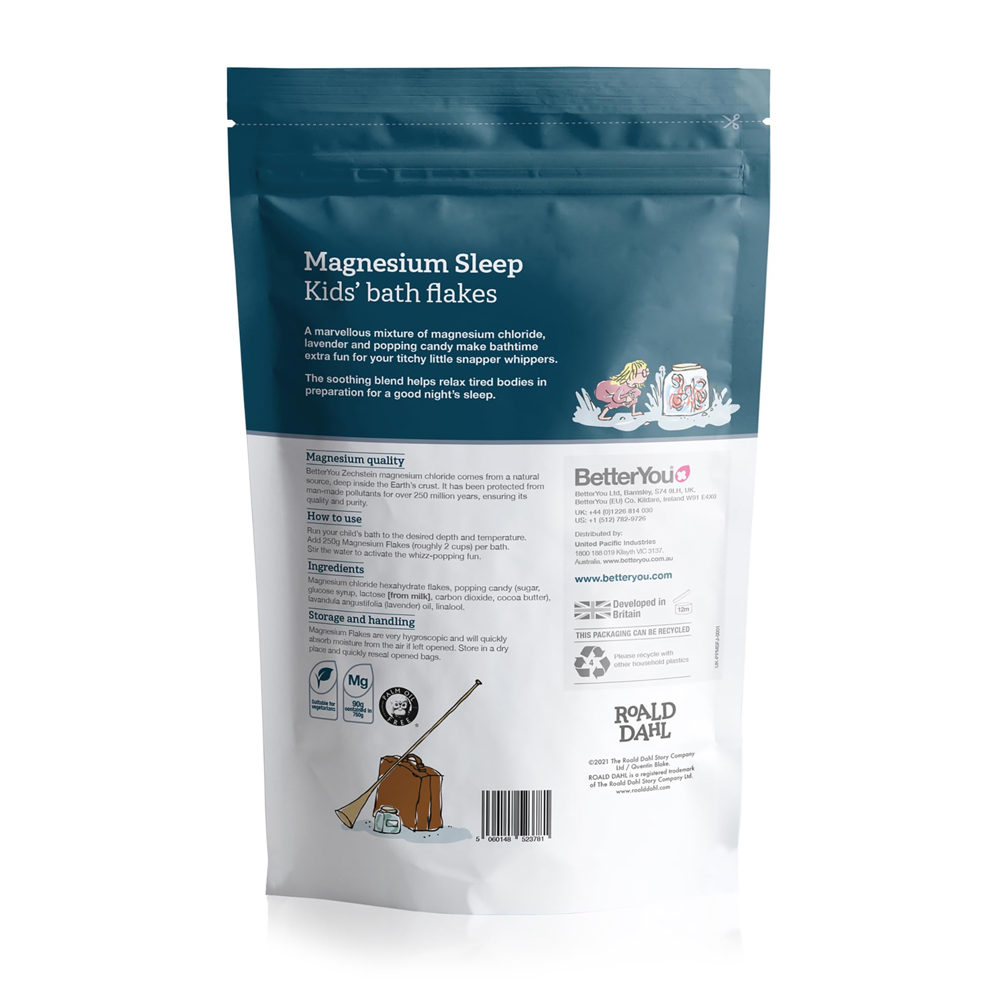BetterYou packaging uses recyclable materials for eco-friendly packaging