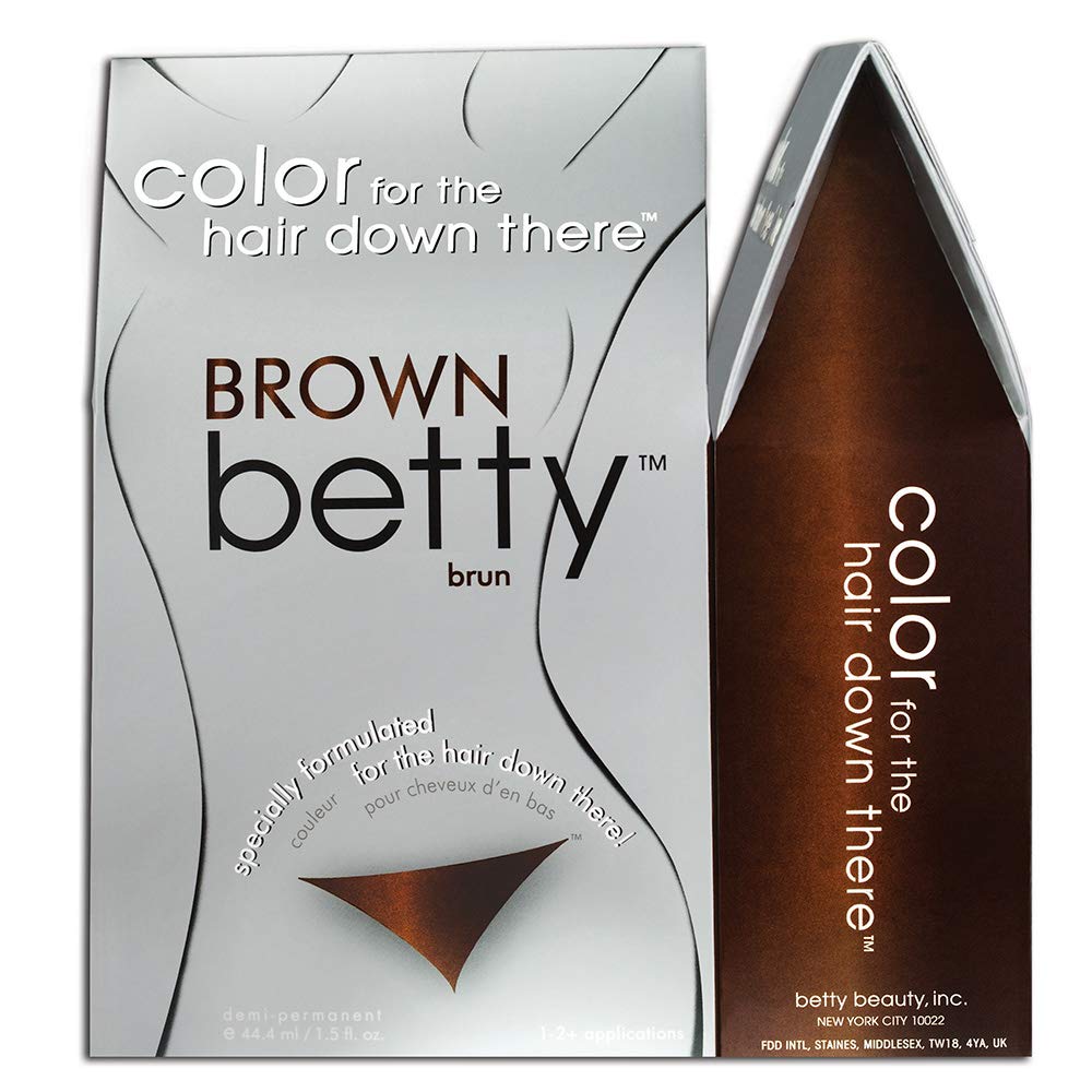 Betty Beauty Brown Betty kit packaging ready for at-home color