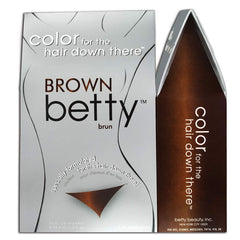 Betty Beauty Brown Betty kit packaging ready for at-home color