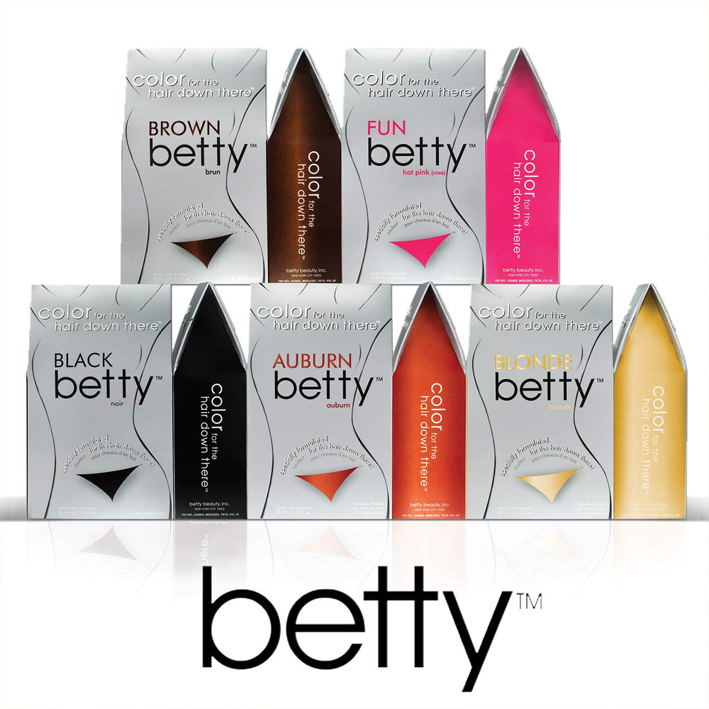 Brown Betty natural result on hair-down area