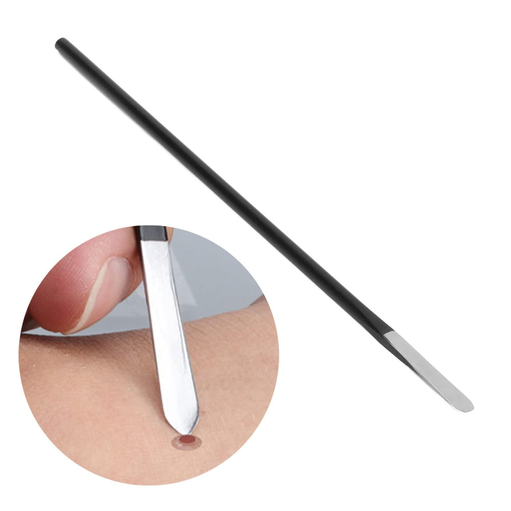 Betued corn remover tool in stainless steel blade for precise foot care at home.