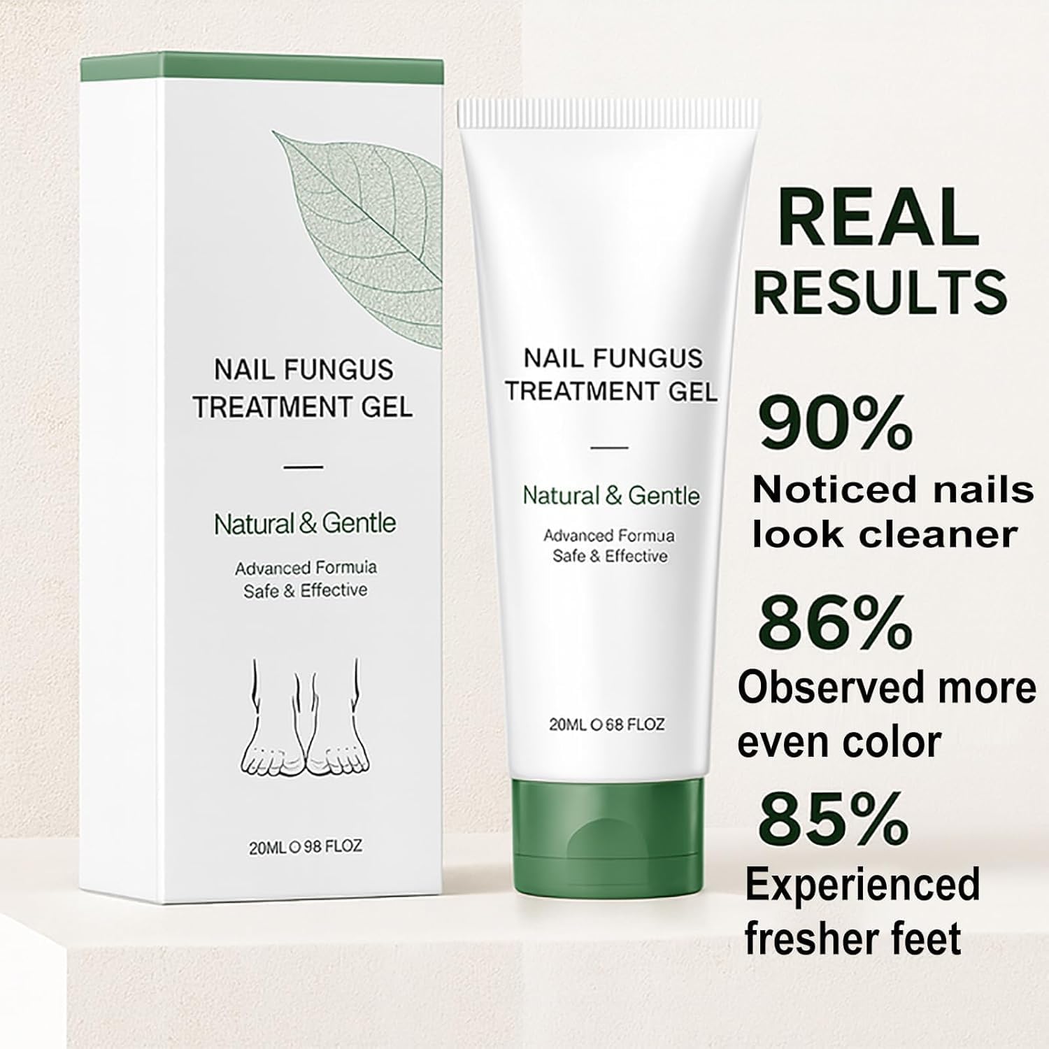Beuifvo textured nail care gel close-up with rich hydration
