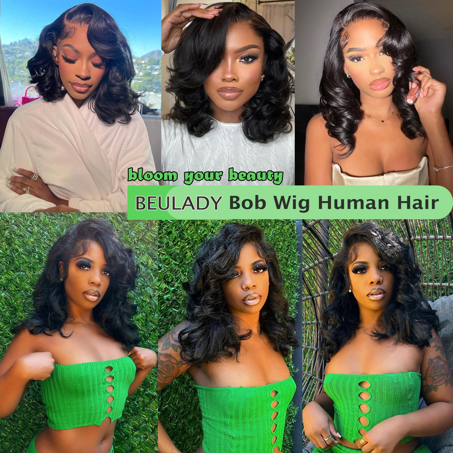 Beulady baby hair natural hairline for a realistic everyday style